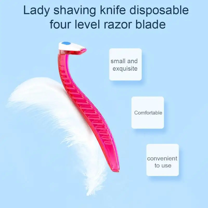 3/1PCS Lady Bikini Razor Shaver Private Body Trimmer Ideal For Bathrooms Disposable Travel Safety Shaving Hair Remover