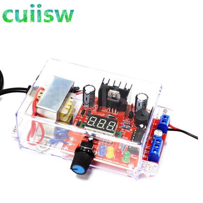 DIY Kit LM317 Adjustable Regulated Voltage 110V 220V to 1.25V-12.5V Step-down Power Supply Module PCB Board Electronic kits