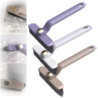 Brosse rotative multifonction de nettoyage de fentes, Joints de carreaux de toilette, brosse de nettoyage de fentes à Angle mort, choses utiles pour la maison