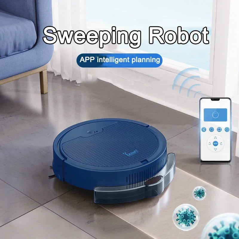 2024 New 3 In 1 Sweeping and Vacuuming Wireless Vacuum Cleaner Smart Sweeping Robot Home Sweeper Sweeping Robots For Home