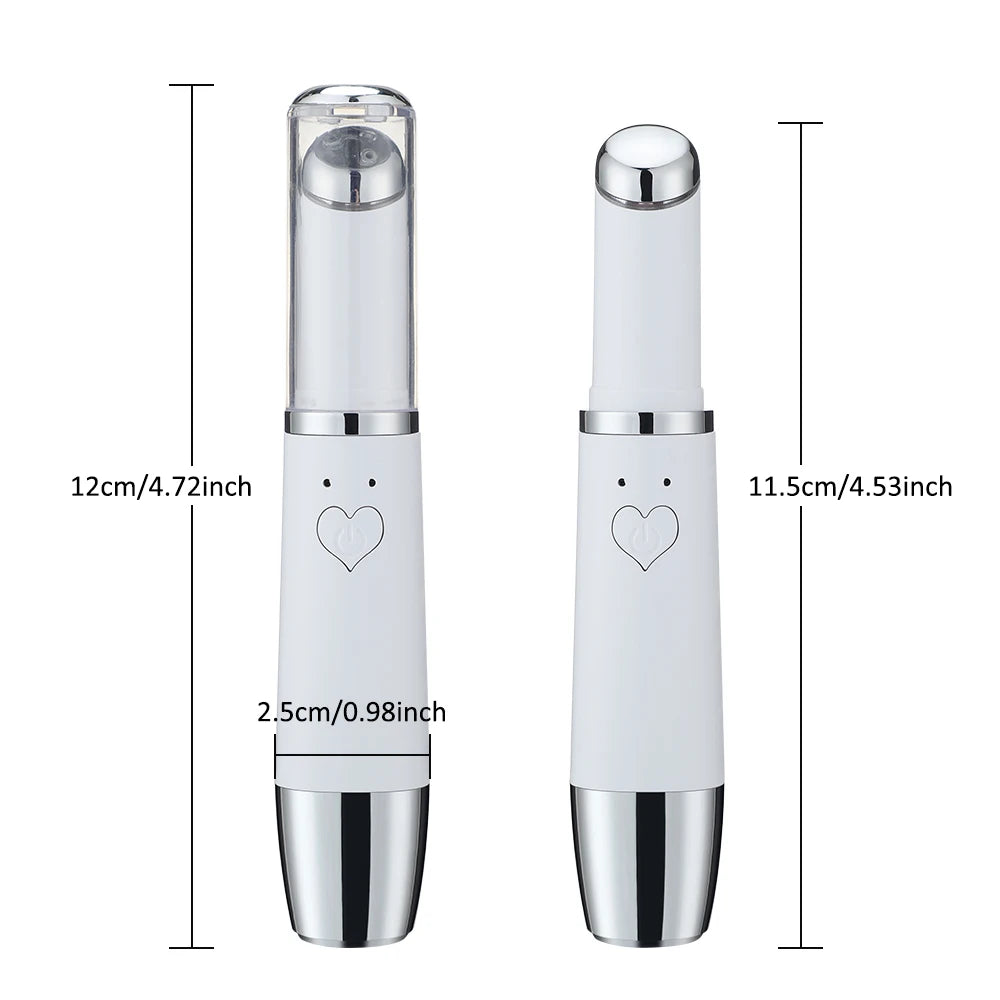 Eye Massager Beauty Health Pen EMS Microcurrent Face Lifting Wrinkle Remover Heating Eyes Massage Apparatus Skin Care Machine