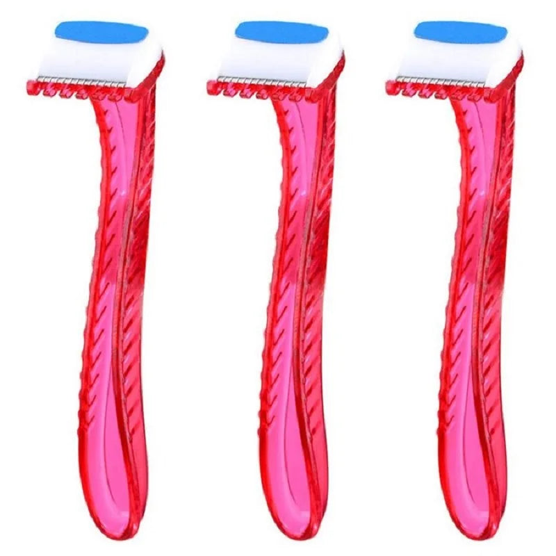 3/1PCS Lady Bikini Razor Shaver Private Body Trimmer Ideal For Bathrooms Disposable Travel Safety Shaving Hair Remover