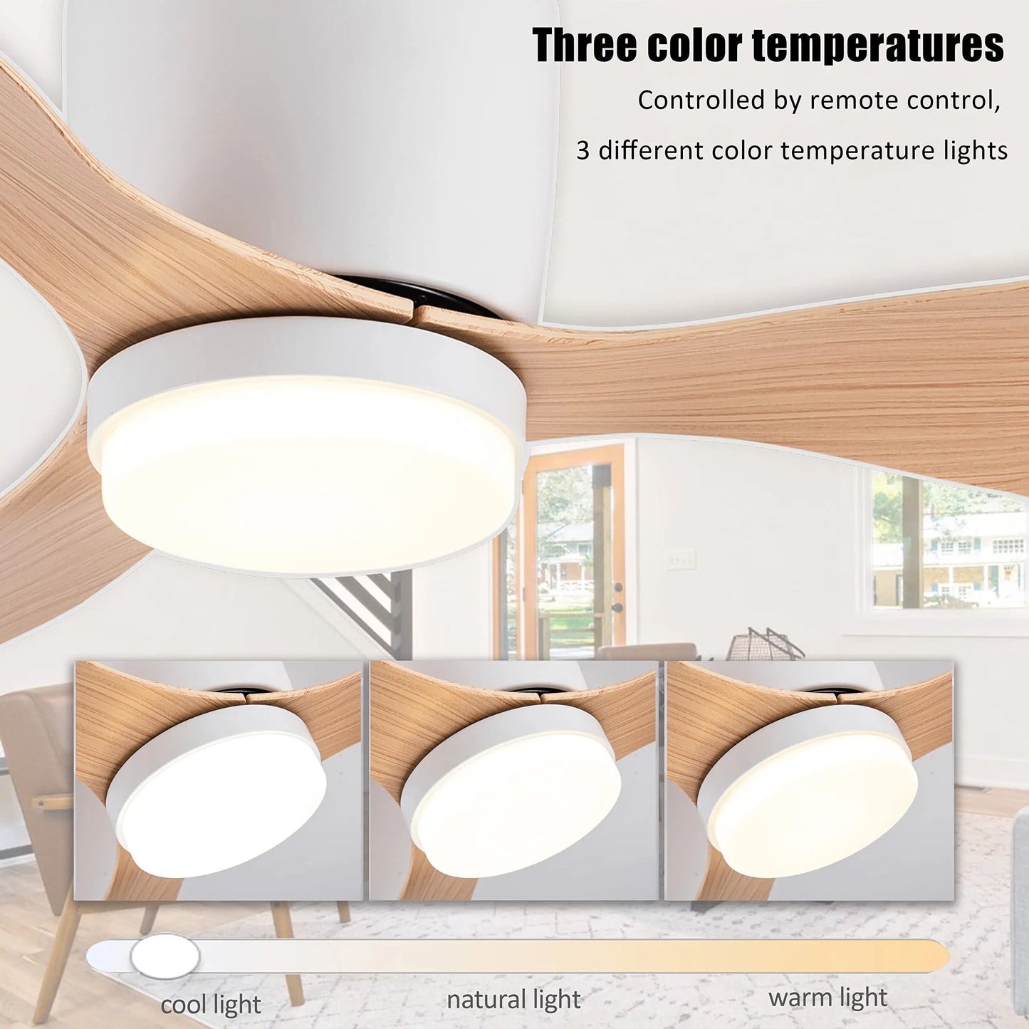 Modern Led Ceiling Fans With Lights DC Motor 6 Speeds Timing Fan 20CM Low Floor Loft Remote Control Lux&vitae Fan With Lights