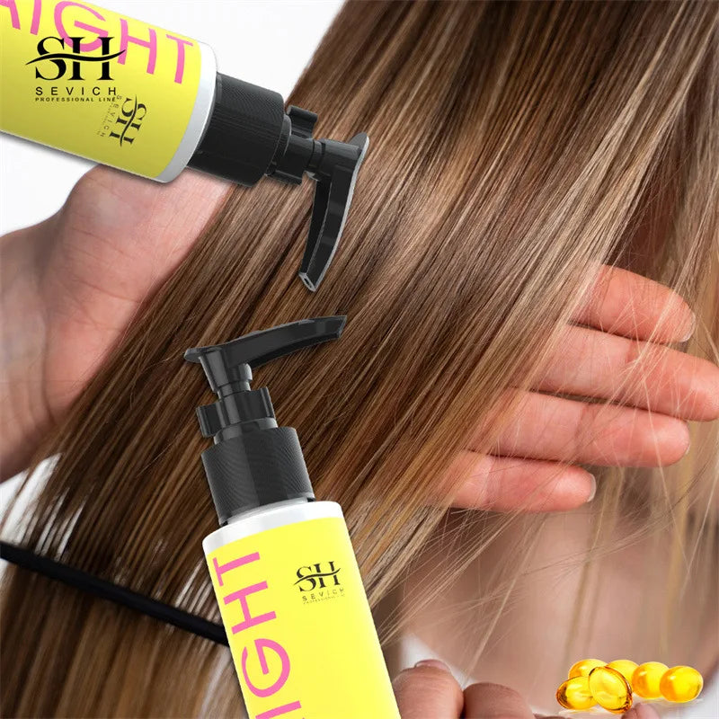 Keratin Fast Hair Straightening Cream Anti-Frizz Smooth Straight Hair Spray Shiny Anti Broken Hair Smoothing Hair Care Products