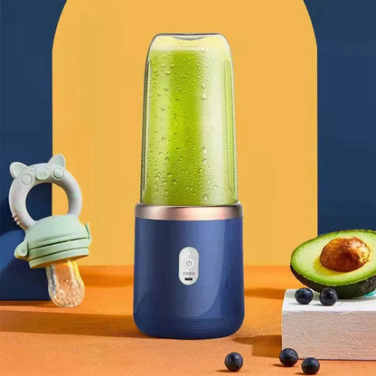 Electric handheld blender bottle 6 blades Multifunction juice blender Fresh juice blender Smoothie blender Ice CrushCup Food pro