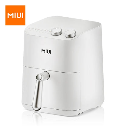 MIUI – friteuse à Air sans huile, 3,5 l, pour la cuisine domestique, friteuse électrique mécanique, cuisson sans huile, frites/poulet entier, classique