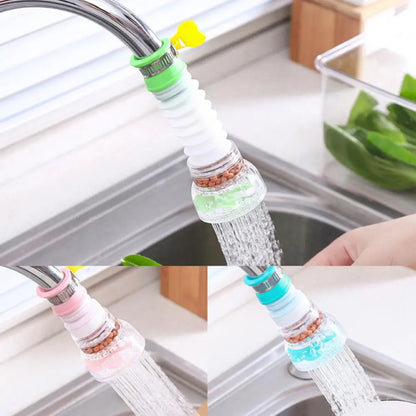 Kitchen Sink Faucet Extenders Tap Home Nozzle Faucet Water Purifier Tap Sink Filter Saving Filter Water Bathroom Sink Accessory