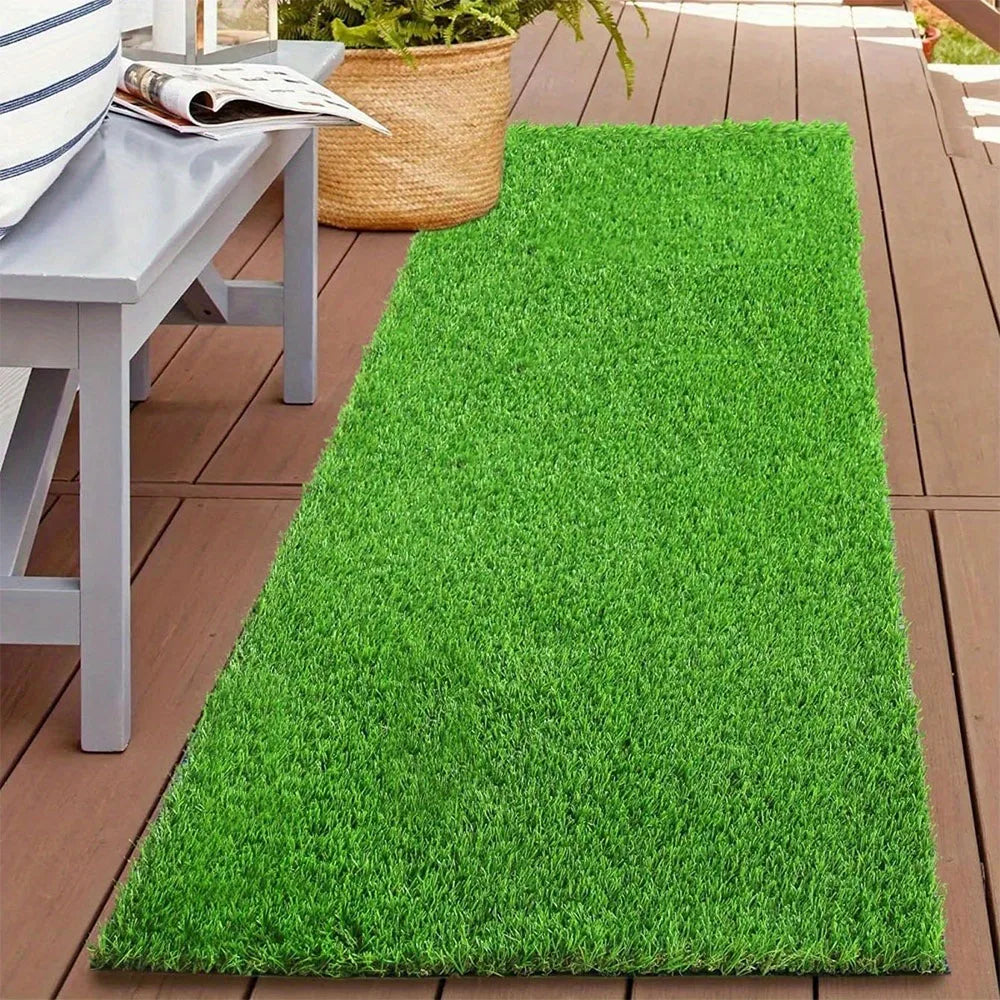 1PC Aritificial Realistic Grass Pad Simulation Pet Lawn Mats Thick Synthetic Fake Mat For Outdoor Garden Patio Landscape Dog Pet