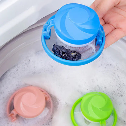 Home Floating Lint Hair Catcher Mesh Pouch Washing Machine Laundry Filter Bag Floating Hair Catcher Dirt Catch Washing Machine