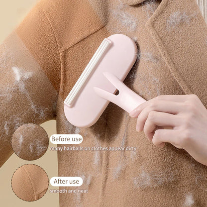 Coat Hair Remover Brush Reusable Clothes Pilling Hair Removal Tool Clean Pet Hair Brush Clothes Fluff Dust Catcher Home Trimmer