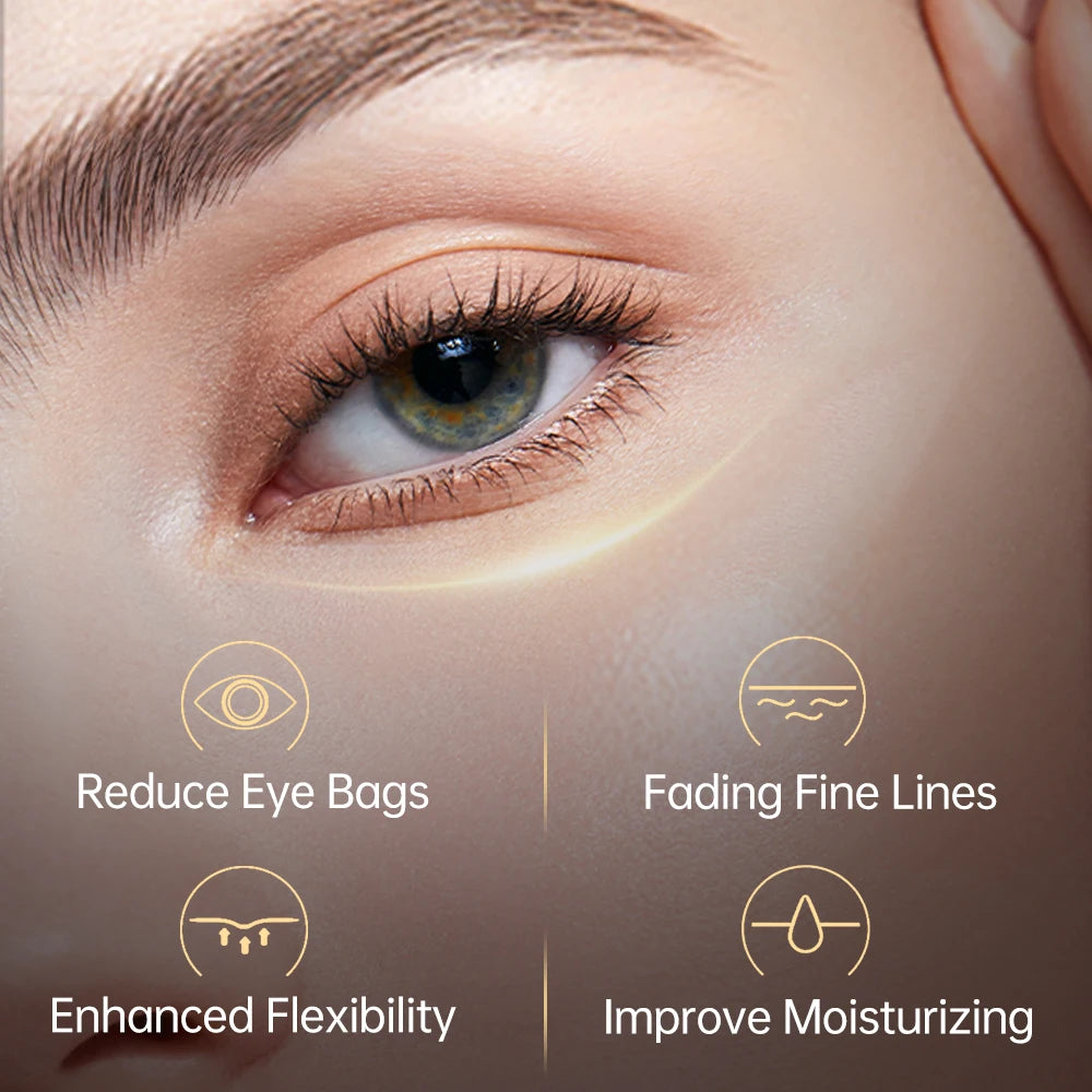 JoyPretty Peptide Anti Dark Circles Eye Cream Eye Bags Wrinkle Removal Lifting Fine Lines Serum Eye Skin Care Beauty Cosmetics