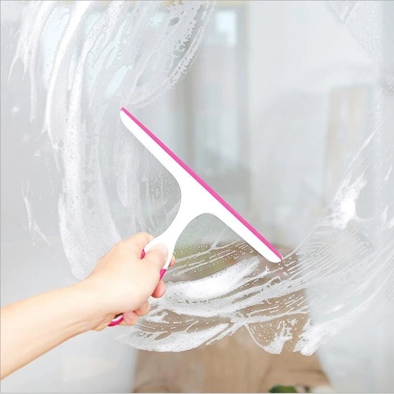 Window Glass Cleaning Squeegee Blade Wiper Cleaner Home Shower Bathroom