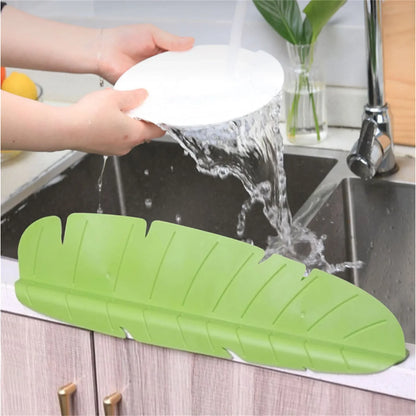 Protector contra salpicaduras de silicona suave, protector contra salpicaduras de agua del fregadero de cocina, pantalla impermeable, deflector a prueba de aceite, dispositivo de cocina