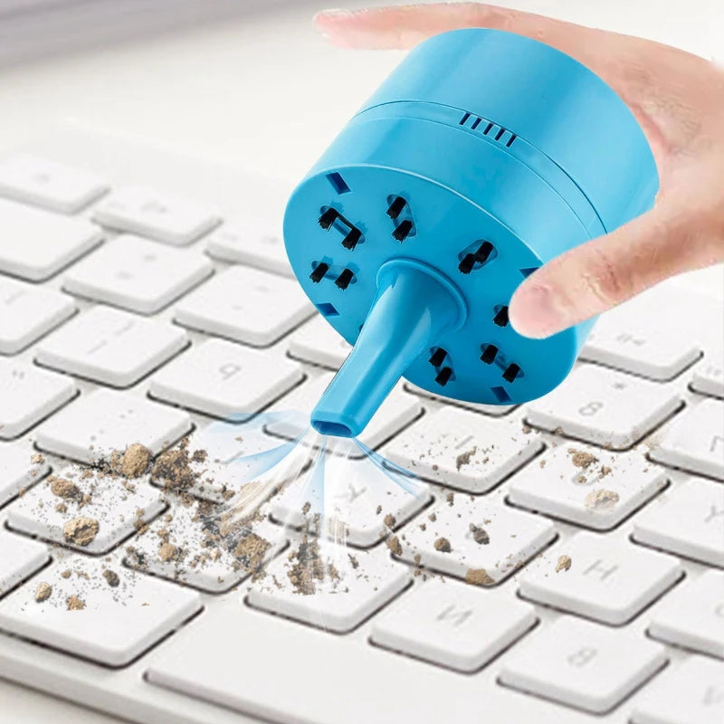 Aspirateur de bureau Portable, Mini collecteur de poussière de Table sans fil, outils de nettoyage de clavier, nettoyeur de bureau à main pour le bureau et la maison