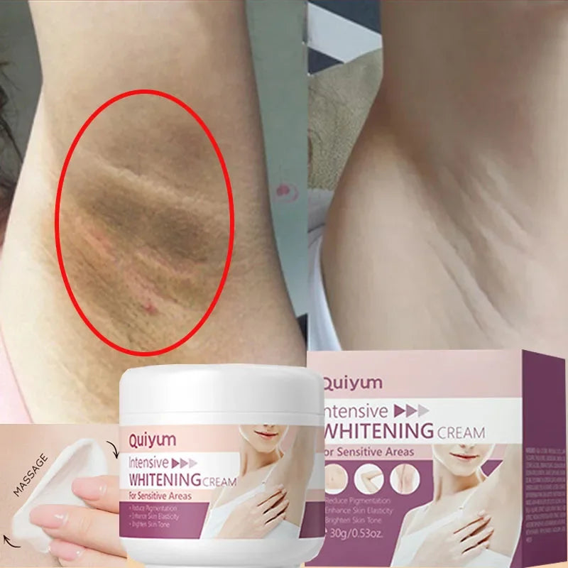 Whitening Cream For Dark Skin Underarm Bleaching Armpit Lightening And Intimate Area Woman Moisturizer Korean Skin Care Products