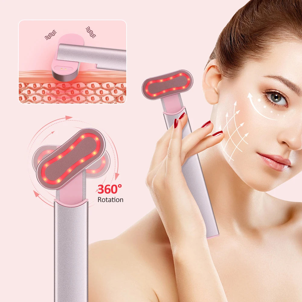 EMS Eye Vibration Massager Eye Face Lifting Beauty Instrument Device Remove Wrinkle Dark Circles Pockets Skin Eye Care Tools