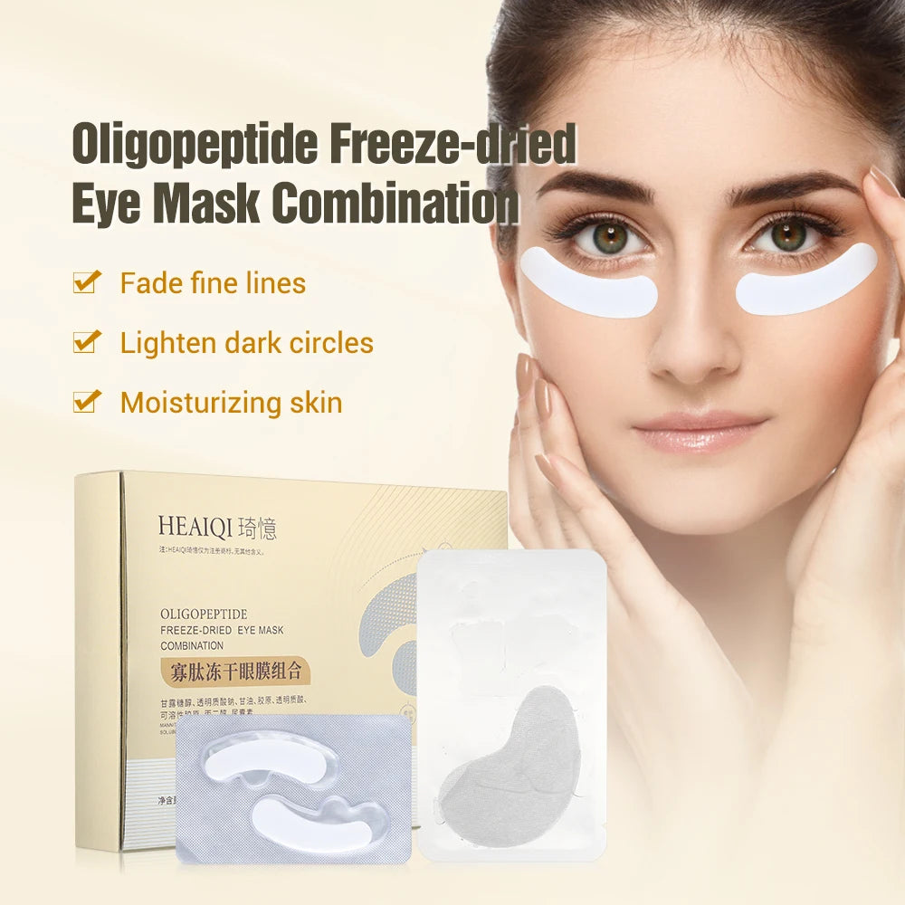 10 Pairs Micro-needle Eye Patches Anti-Puffiness Under Eye Gel Pads Remove Dark Circle Moisturizing Whitening Skin Care Products