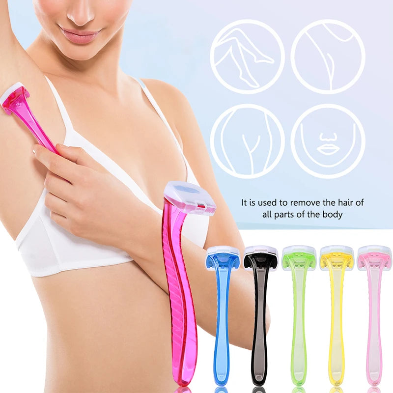 3/1PCS Lady Bikini Razor Shaver Private Body Trimmer Ideal For Bathrooms Disposable Travel Safety Shaving Hair Remover