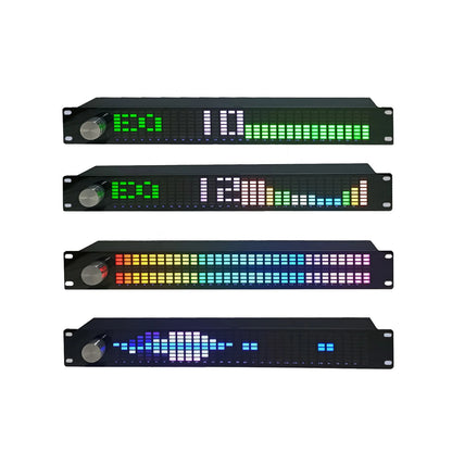 Music Spectrum Analyzer Digital Equalizer LED Full-color 31-segment EQ Tuning Level Indicator Atmosphere Light Voice Control