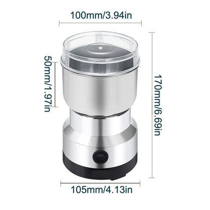 Multipurpose Electric Coffee Bean Grinding Tool Stainless Steel Milling Machine for Seeds Spices Herbs Nuts Coffee Grinder