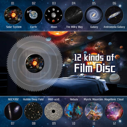 Star Projector HD Image Large Projection Area LED Lights for Bedroom Night Light,Planetarium Projector Galaxy Night Light