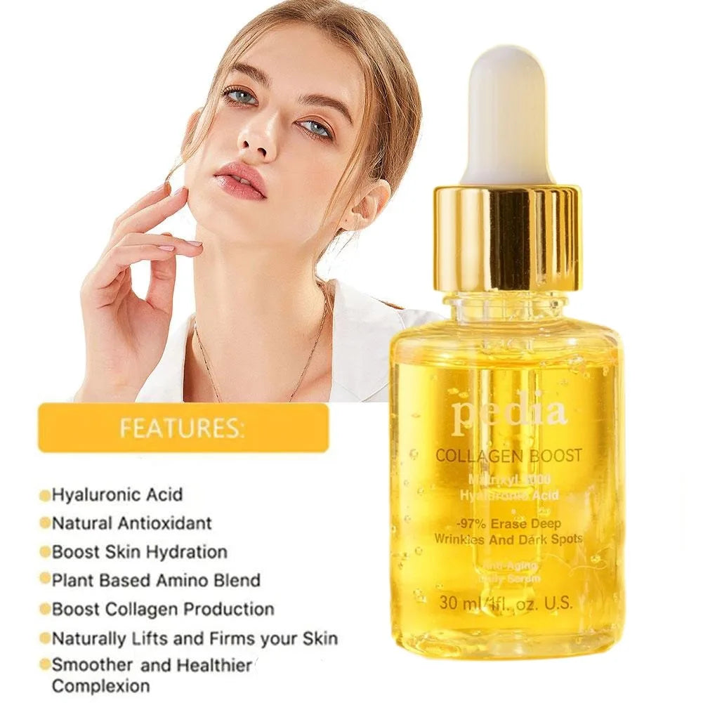 Collagen Face Serum Face Moisturizing Advanced Collagen Boost Serum hydrating Essence Face Care for women