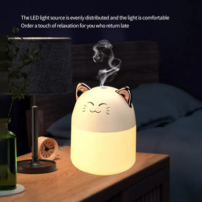 Humidificador lindo para mascotas, Mini difusor de Aroma para el hogar, oficina, escritorio, habitación con aire acondicionado, humidificadores de aromaterapia, difusores pequeños