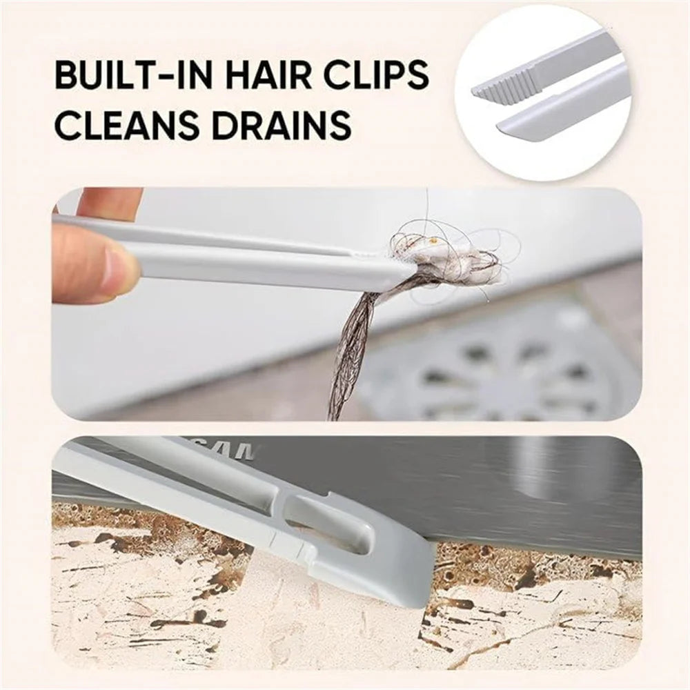 Multi-function rotating crevice cleaning brush Toilet Tile Joints Dead Angle Crevice Gap Cleaner Brush Useful Things For Home