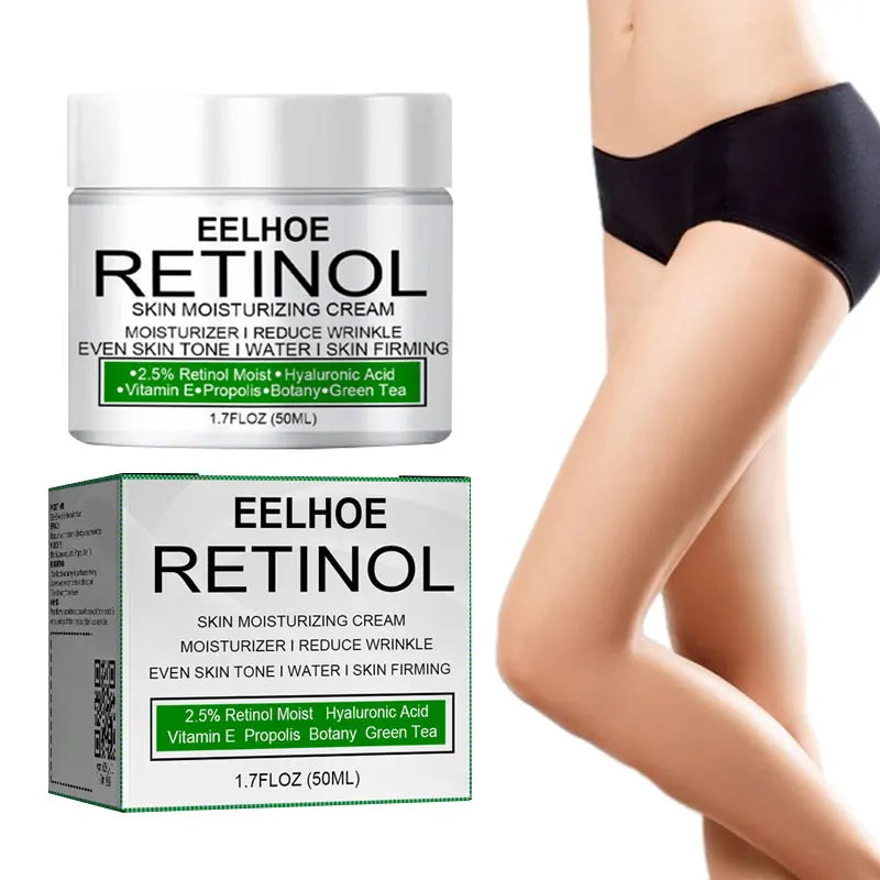 Retinol Brightening Cream for Private Part Brighten Dark Skin Permanent for The Whole Body Underarm Elbow Knee Buttocks