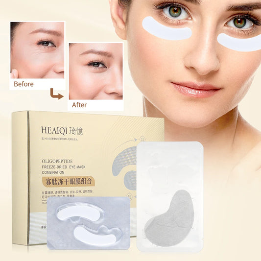 10 Pairs Micro-needle Eye Patches Anti-Puffiness Under Eye Gel Pads Remove Dark Circle Moisturizing Whitening Skin Care Products